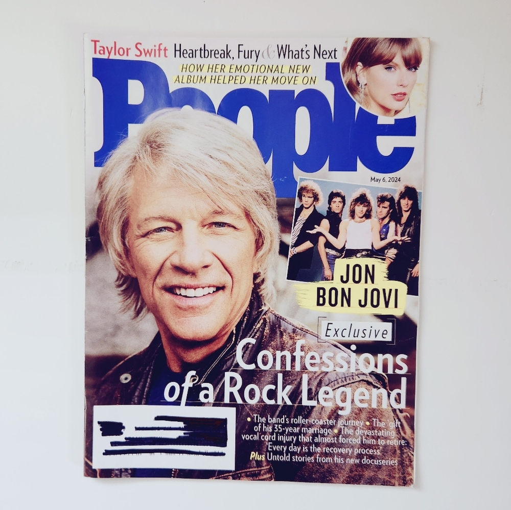 🍭7/$15 People Magazine May 2024 Jon Bon Jovi